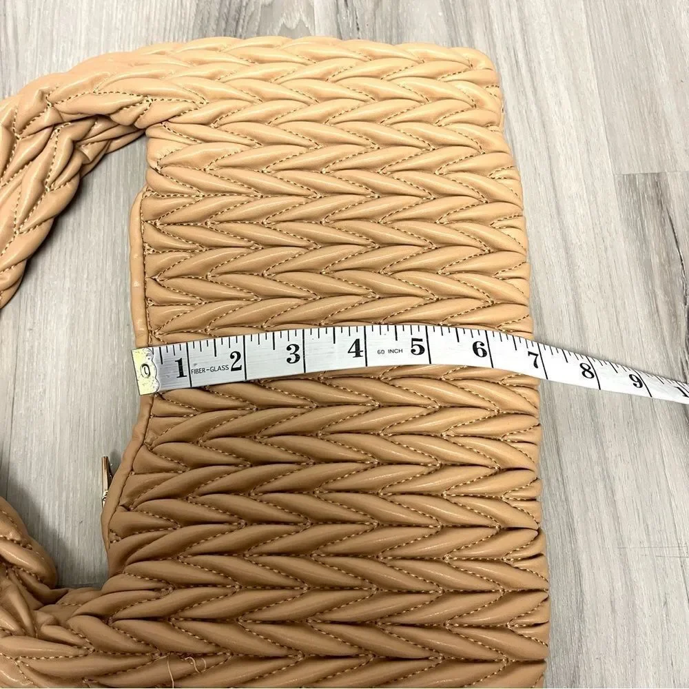 Shiraleah Purse Women's Mini Aster Tan Brown‎ Woven Hobo Shoulder Handbag